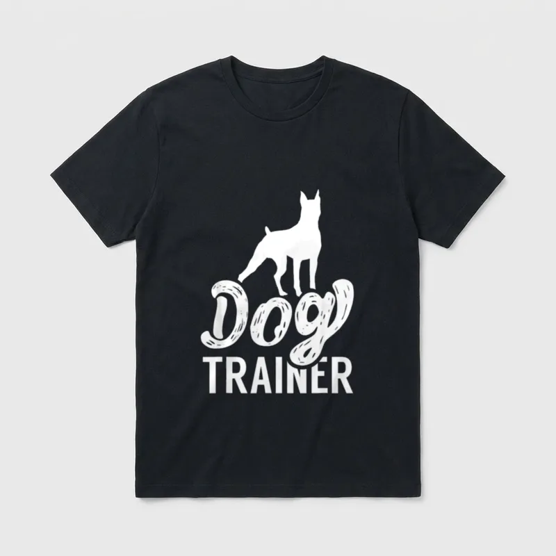 Hundetrainer Hunde Hundetraining Ausbildung T-Shirt – Klassisches T-Shirt in Schwarz