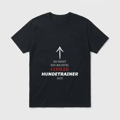 So Sieht Ein Richtig T-Shirt – Klassisches T-Shirt in Schwarz