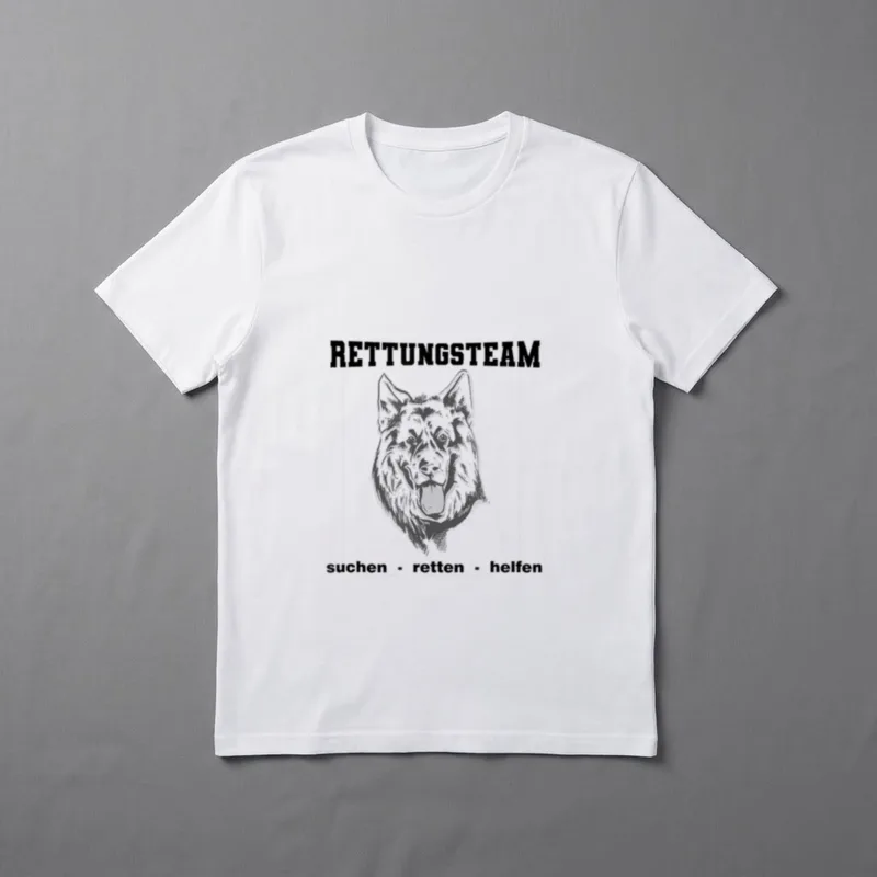 Hundeschule Wachhund Rettungshund Dog T-Shirt – Klassisches T-Shirt in Schwarz