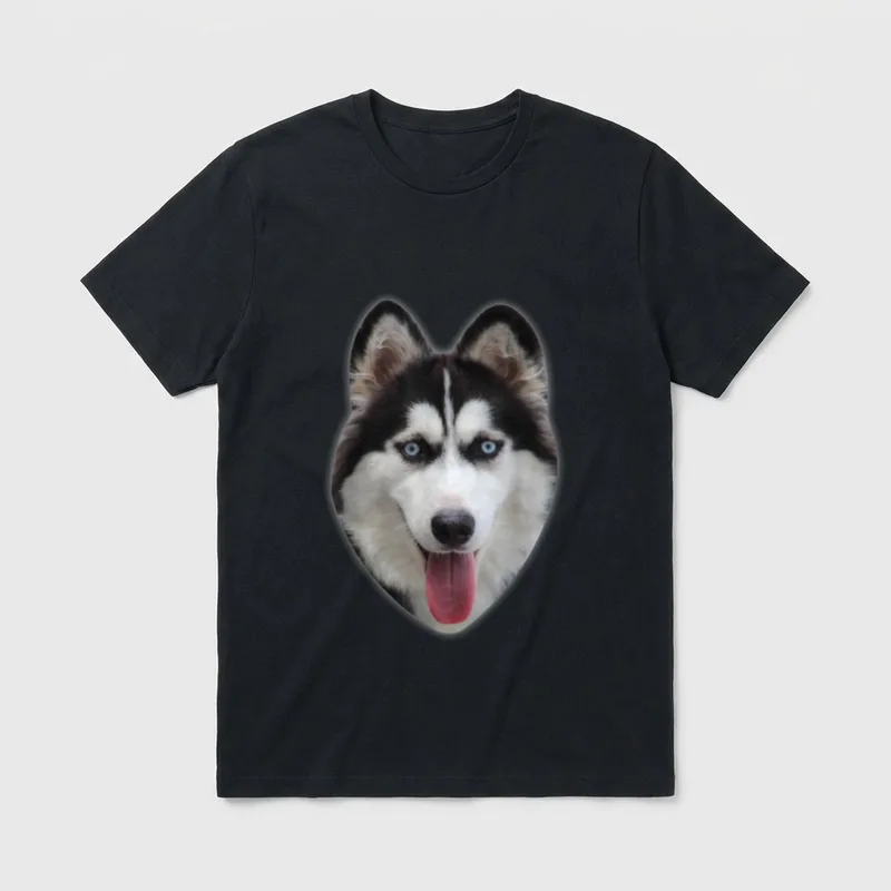 Sibirischer Husky Siberian Husky T-Shirt – Klassisches T-Shirt in Schwarz