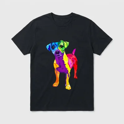 für Hundeliebhaber Jack Russell T-Shirt – Klassisches T-Shirt in Schwarz