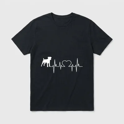 Parson Russell Terrier T-Shirt – Klassisches T-Shirt in Schwarz