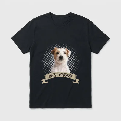 Parson Russell Terrier Best T-Shirt – Klassisches T-Shirt in Schwarz
