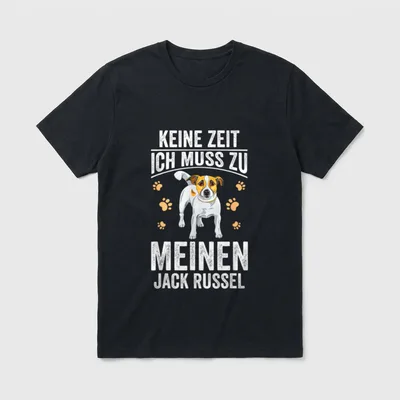 Jack Russell Terrier Züchter T-Shirt – Klassisches T-Shirt in Schwarz
