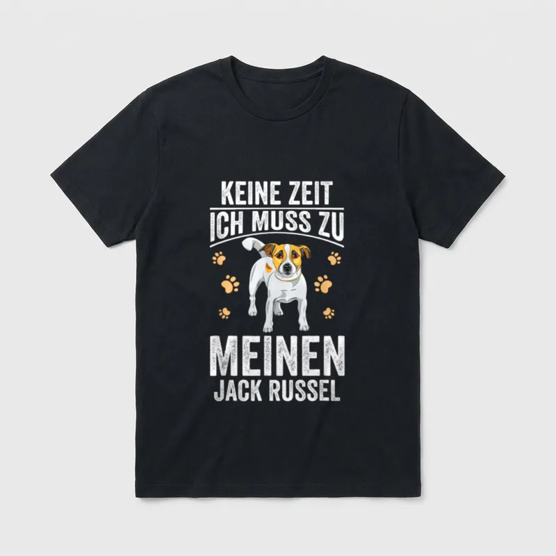 Jack Russell Terrier Züchter T-Shirt – Klassisches T-Shirt in Schwarz