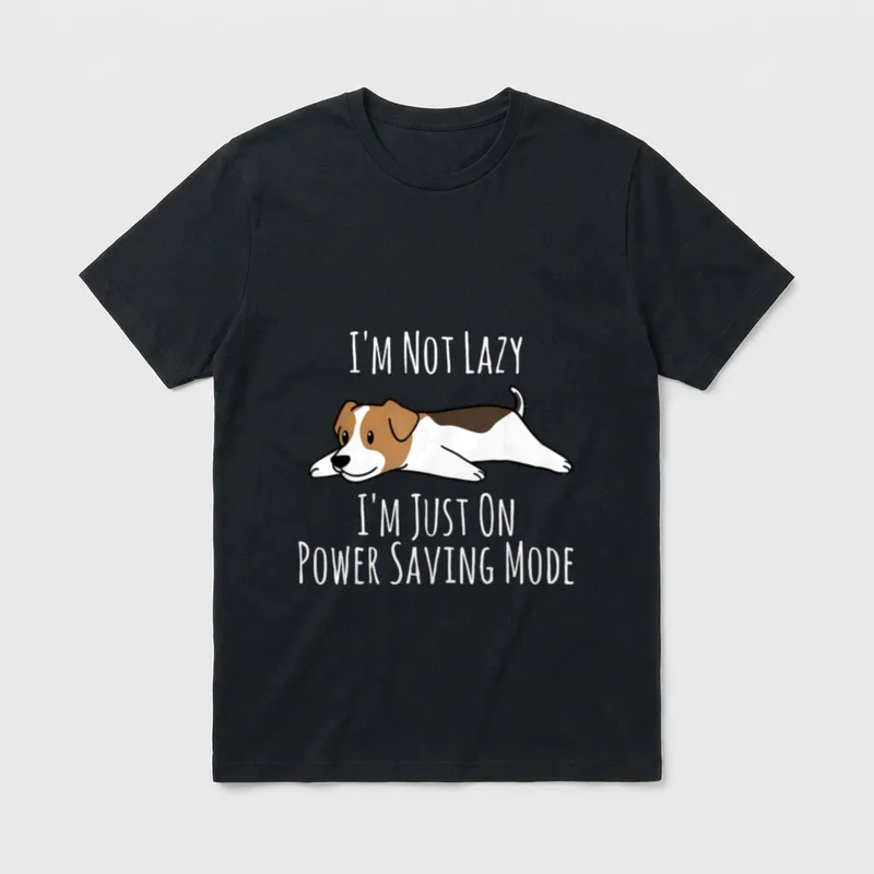 Jack Russell Terrier I'm T-Shirt – Klassisches T-Shirt in Schwarz