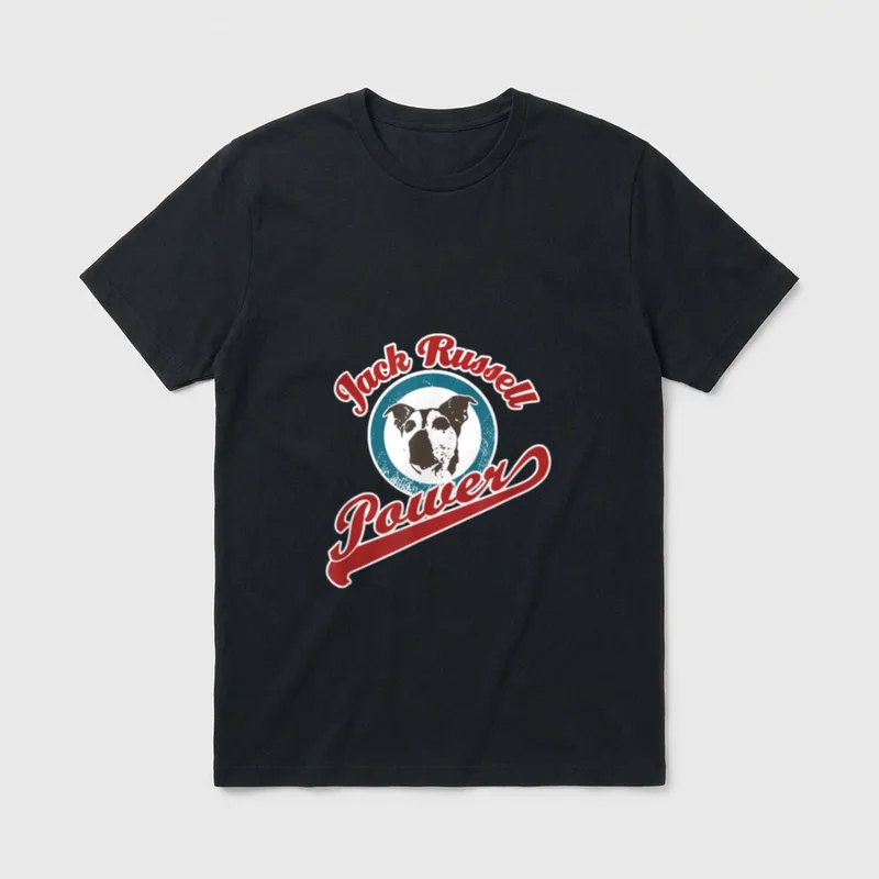 Leistung des Jack Russell T-Shirt – Klassisches T-Shirt in Schwarz