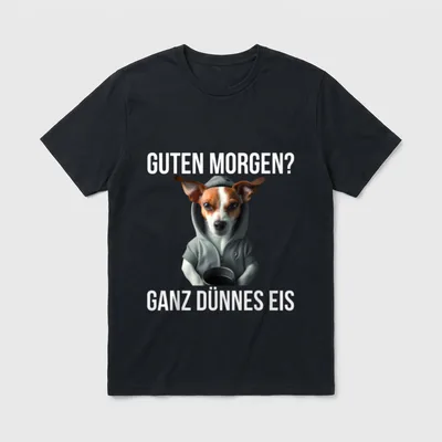 Jack Russell Terrier Guten T-Shirt – Klassisches T-Shirt in Schwarz