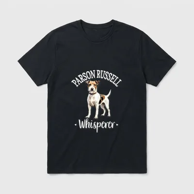 Cute Funny Whisperer Parson T-Shirt – Klassisches T-Shirt in Schwarz