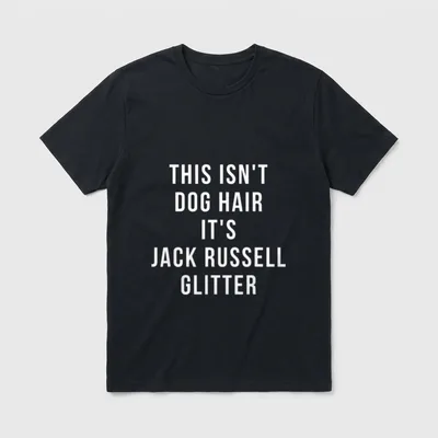 Jack Russell Hemd Funny T-Shirt – Klassisches T-Shirt in Schwarz