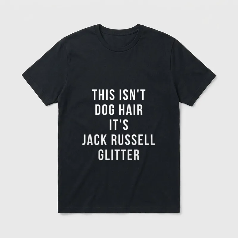 Jack Russell Hemd Funny T-Shirt – Klassisches T-Shirt in Schwarz