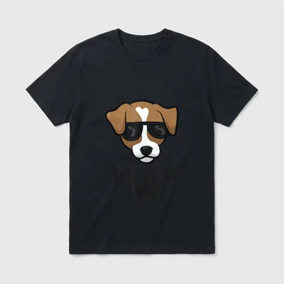 Jack Russel Terrier Hund Ich T-Shirt – Klassisches T-Shirt in Schwarz