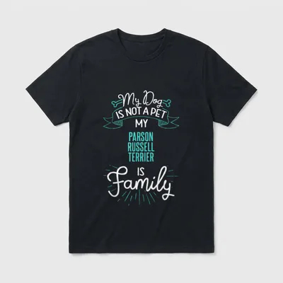 Süßes Parson Russell Terrier T-Shirt – Klassisches T-Shirt in Schwarz