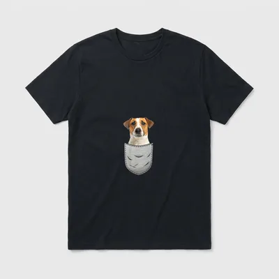 Jack Russell Terrier JRT T-Shirt – Klassisches T-Shirt in Schwarz