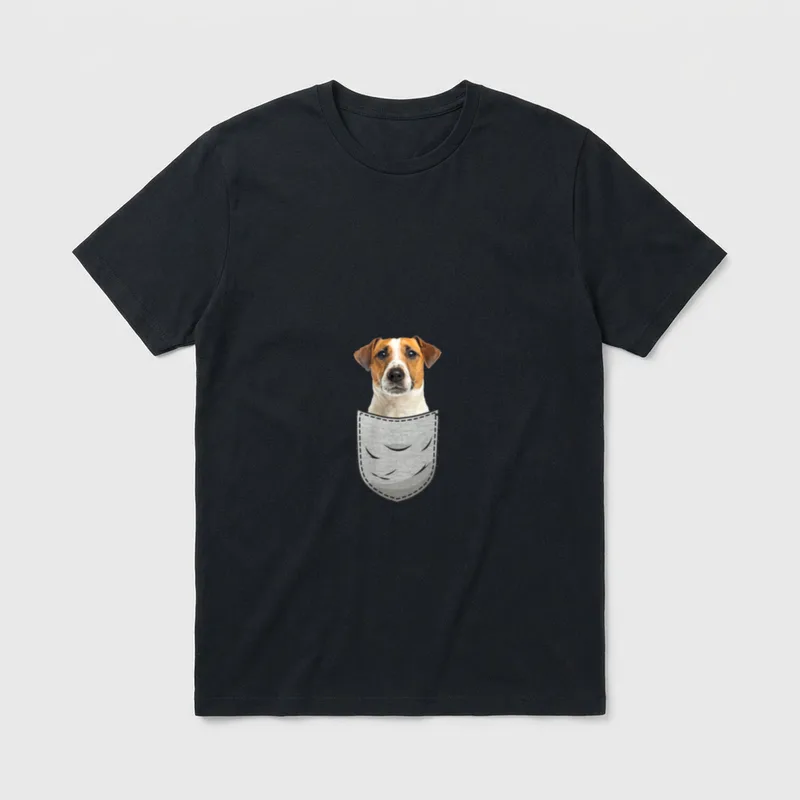 Jack Russell Terrier JRT T-Shirt – Klassisches T-Shirt in Schwarz