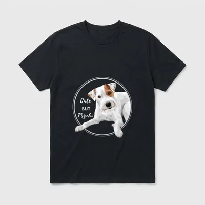 Süßer aber Psycho Parson T-Shirt – Klassisches T-Shirt in Schwarz