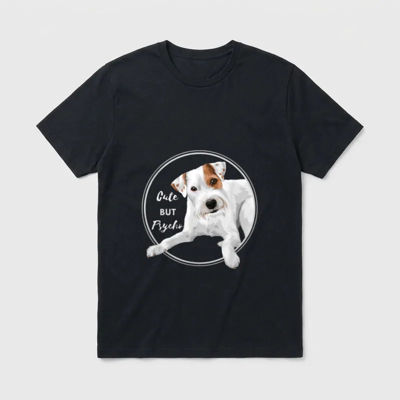 Süßer aber Psycho Parson T-Shirt – Klassisches T-Shirt in Schwarz
