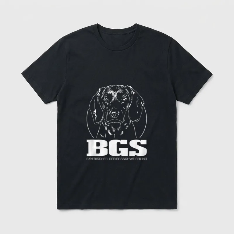 Bayerischer Gebirgsschweißhund BGS Hund T-Shirt – Klassisches T-Shirt in Schwarz