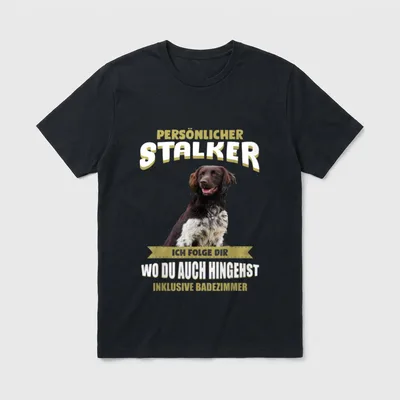 Münsterländer Kleiner Münsterländer Hund T-Shirt – Klassisches T-Shirt in Schwarz