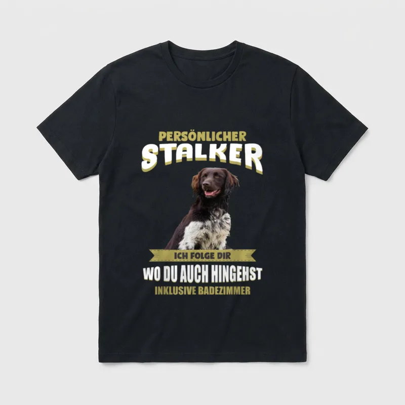 Münsterländer Kleiner Münsterländer Hund T-Shirt – Klassisches T-Shirt in Schwarz