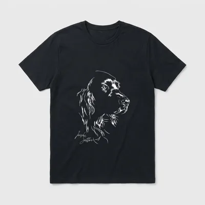 Irish Setter für Hunde T-Shirt – Klassisches T-Shirt in Schwarz