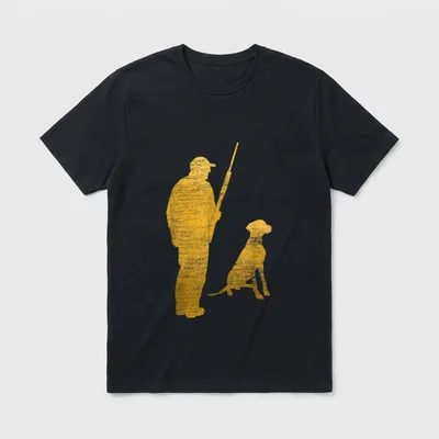Hundebesitzer Jagd Hunderasse Jäger T-Shirt – Klassisches T-Shirt in Schwarz