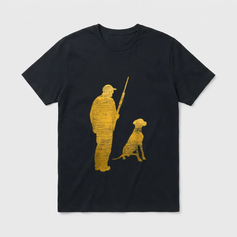 Hundebesitzer Jagd Hunderasse Jäger T-Shirt – Klassisches T-Shirt in Schwarz