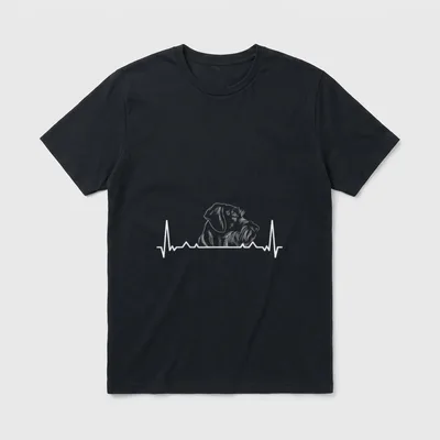Deutsch Drahthaar Hund German T-Shirt – Klassisches T-Shirt in Schwarz