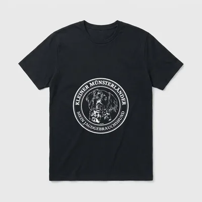 Kleiner Münsterländer Jagdgebrauchshund Jäger T-Shirt – Klassisches T-Shirt in Schwarz