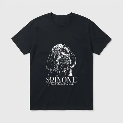 Spinone Italiano Jagdhund Hunde T-Shirt – Klassisches T-Shirt in Schwarz