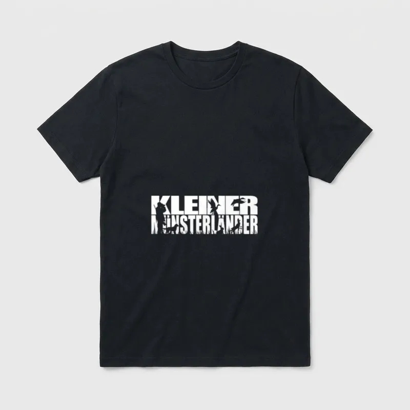 Kleiner Münsterländer Hunde Jagdhund Jäger T-Shirt – Klassisches T-Shirt in Schwarz