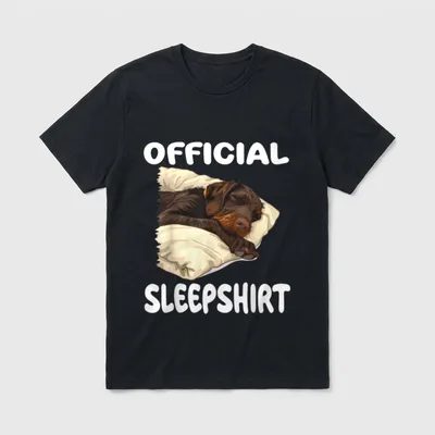 Offizielles Schlafshirt mit Deutschem T-Shirt – Klassisches T-Shirt in Schwarz