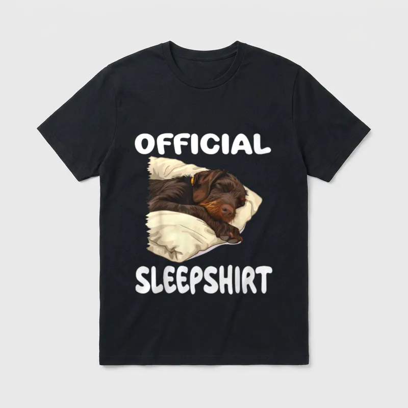 Offizielles Schlafshirt mit Deutschem T-Shirt – Klassisches T-Shirt in Schwarz