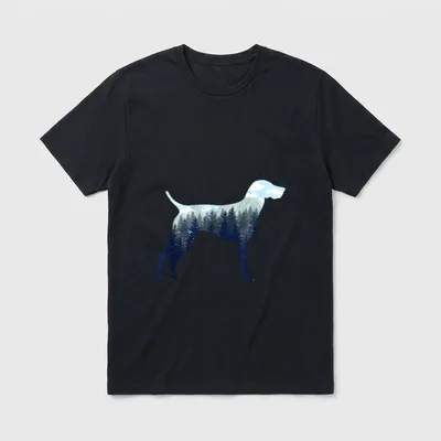 Deutsch Kurzhaar Zeiger Mama T-Shirt – Klassisches T-Shirt in Schwarz