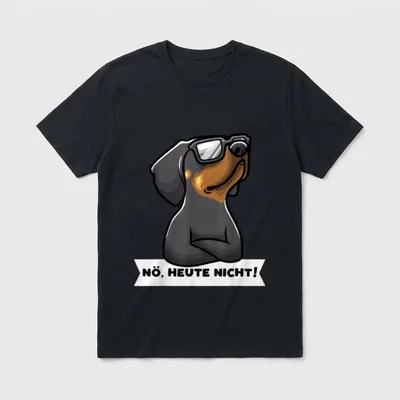 Sturer Slowakische Hund Schwarzwildbracke T-Shirt – Klassisches T-Shirt in Schwarz