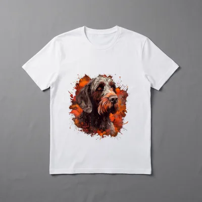 Drahthaar Jagdhunde jagen Vollgebrauchshund T-Shirt – Klassisches T-Shirt in Schwarz
