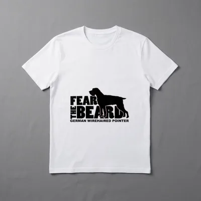FEAR THE BEARD German T-Shirt – Klassisches T-Shirt in Schwarz