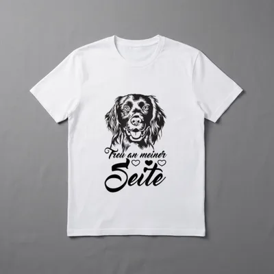 Münsterländer Hund Münsterländer Züchter Jagdhunde T-Shirt – Klassisches T-Shirt in Schwarz
