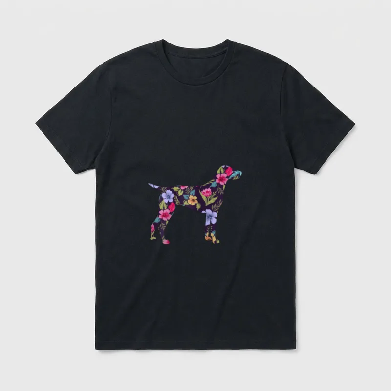 Deutsch Kurzhaar Hund GSP T-Shirt – Klassisches T-Shirt in Schwarz