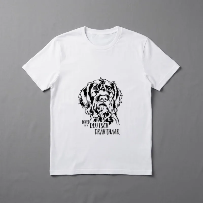 Loved by a Deutsch T-Shirt – Klassisches T-Shirt in Schwarz