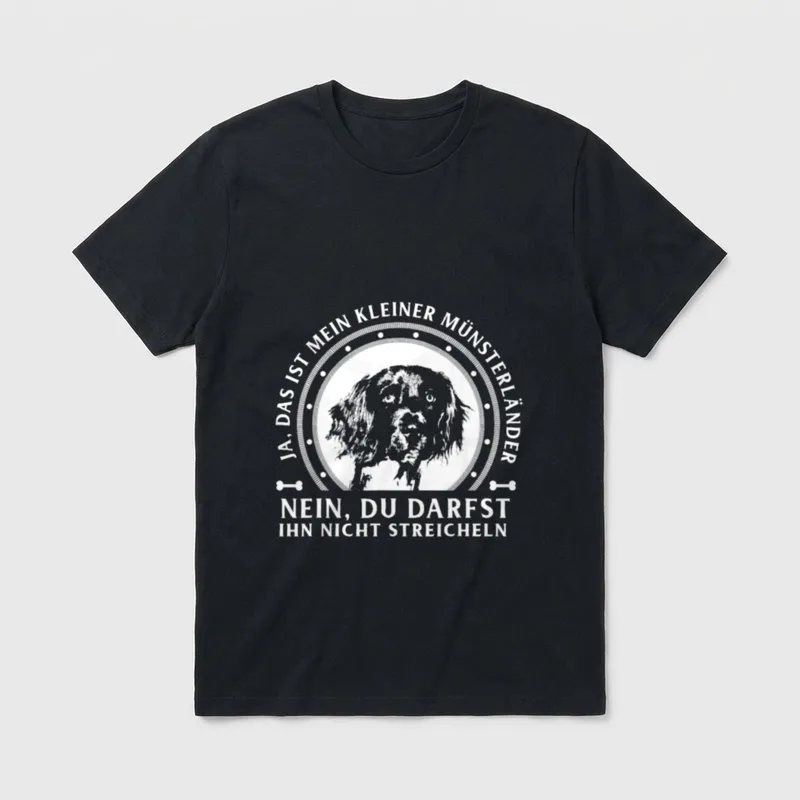 Ja das ist mein kleiner T-Shirt – Klassisches T-Shirt in Schwarz
