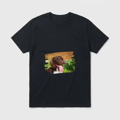 Kleiner Münsterländer Hundeliebhaber T-Shirt – Klassisches T-Shirt in Schwarz
