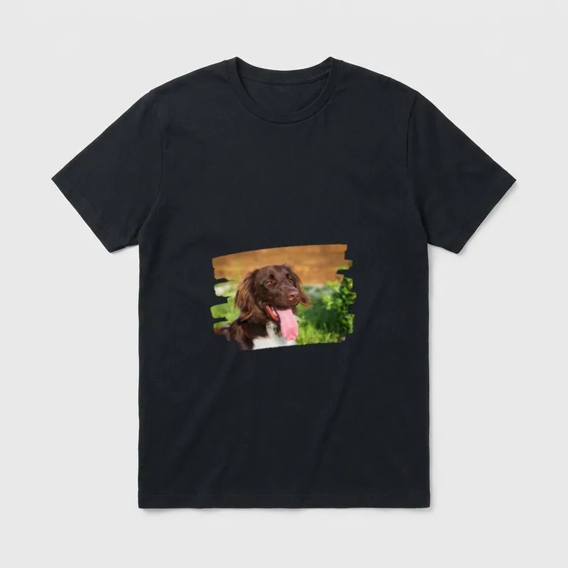 Kleiner Münsterländer Hundeliebhaber T-Shirt – Klassisches T-Shirt in Schwarz