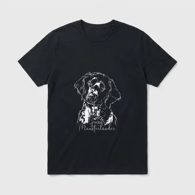 Großer Münsterländer Hund Hunderasse T-Shirt – Klassisches T-Shirt in Schwarz