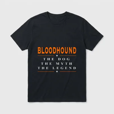 Bloodhound Bloodhound The Myth T-Shirt – Klassisches T-Shirt in Schwarz