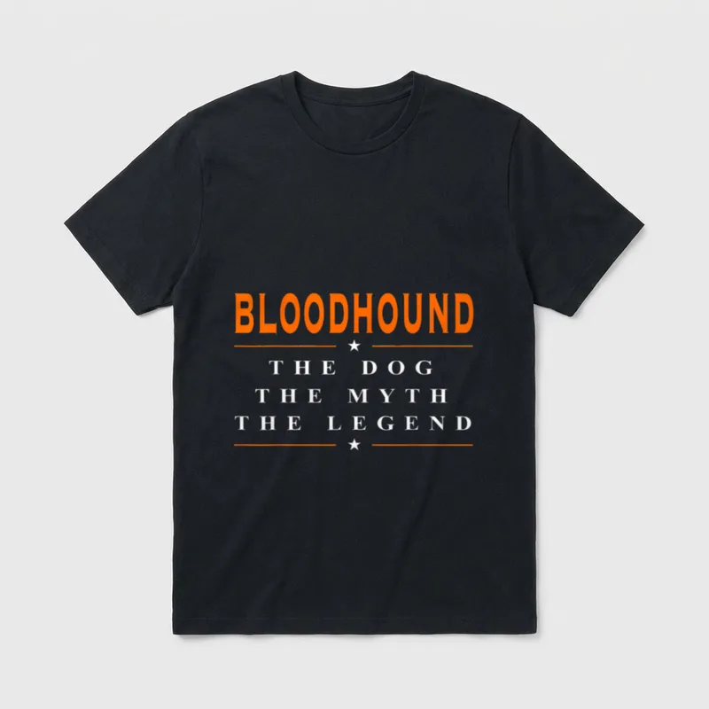 Bloodhound Bloodhound The Myth T-Shirt – Klassisches T-Shirt in Schwarz