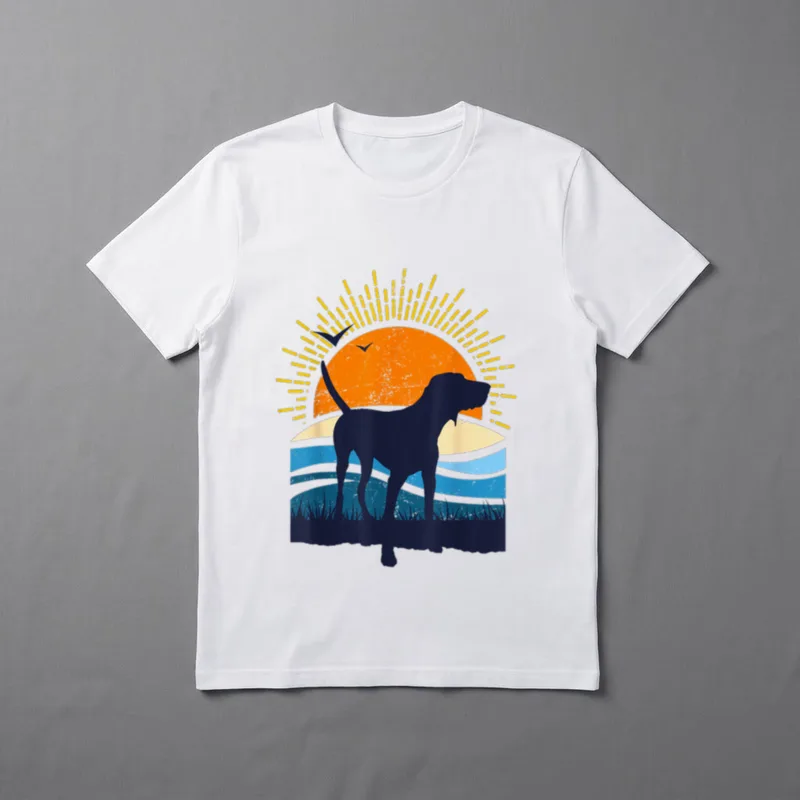 Deutsch Kurzhaar Männer Frauen T-Shirt – Klassisches T-Shirt in Schwarz