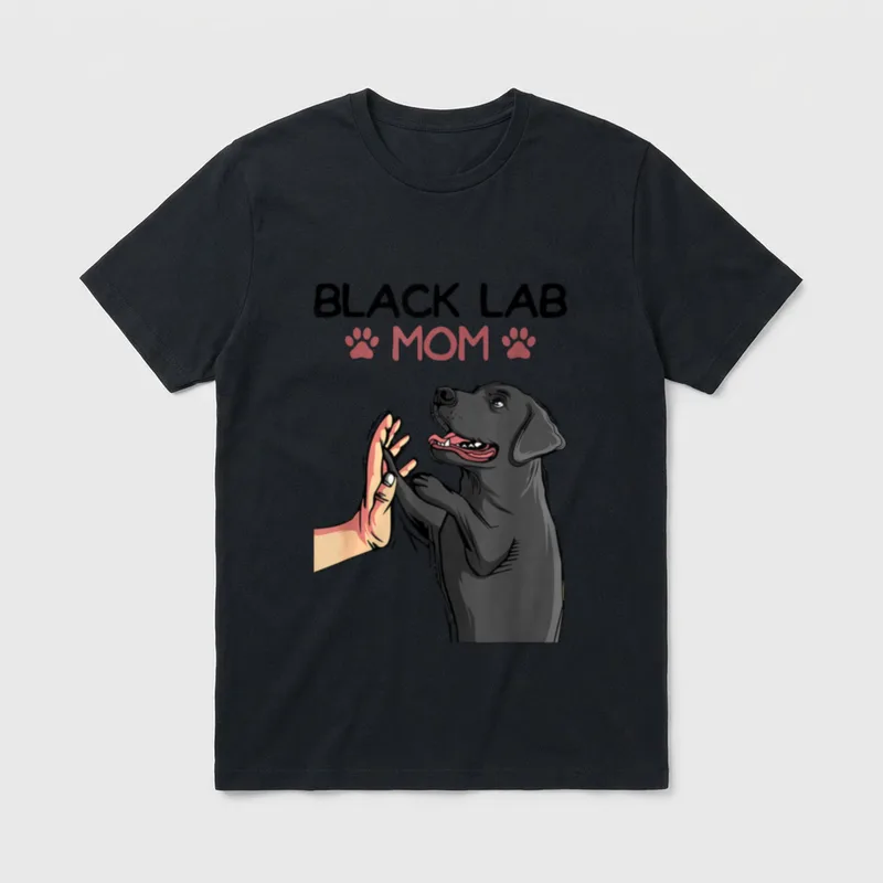 Schwarzer Labrador Retriever Black T-Shirt – Klassisches T-Shirt in Schwarz
