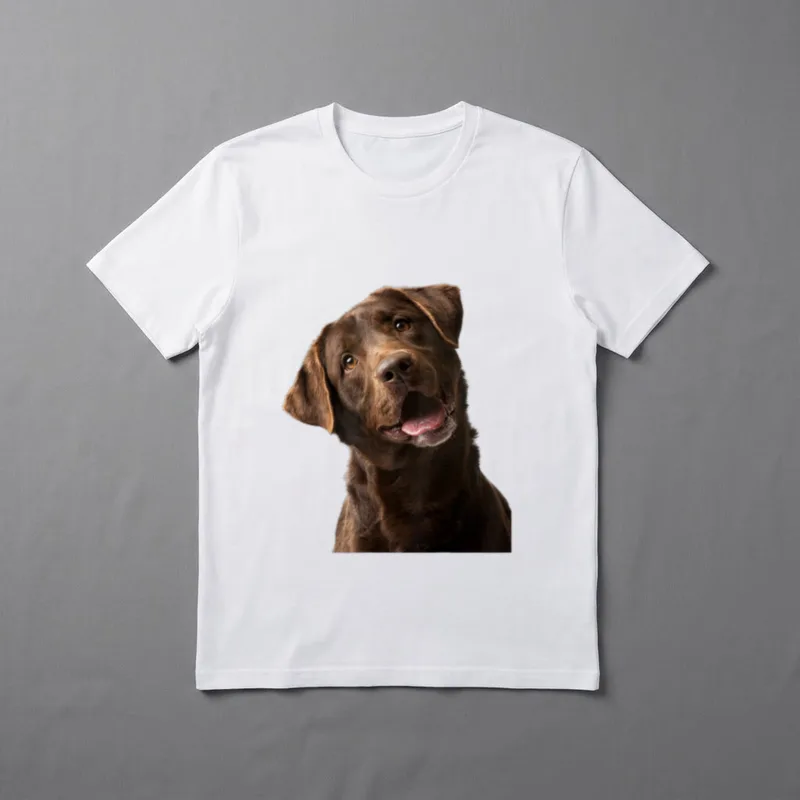 Lustiges Schokoladenlabor Labrador Retriever T-Shirt – Klassisches T-Shirt in Schwarz