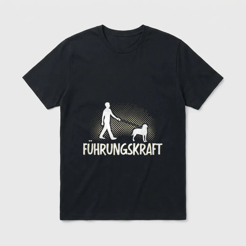 Führungskraft Labrador Retriever Herrchen T-Shirt – Klassisches T-Shirt in Schwarz